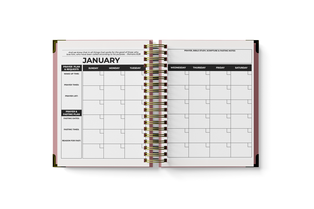 Prayer Planner
